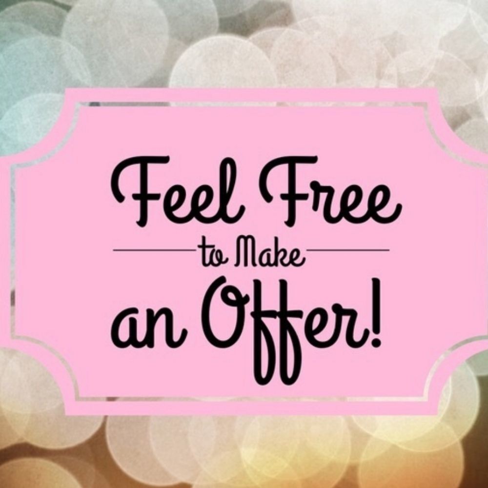 Feel free to make a reasonable offer!!